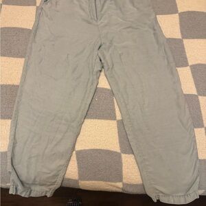 Light Gray Casual Pants